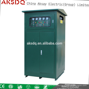 Price SBW Series 3 Phase Automatic or Manual Compensated Power Voltage Regulator/Voltage Stabilizer 400KVA 400V for Hospital